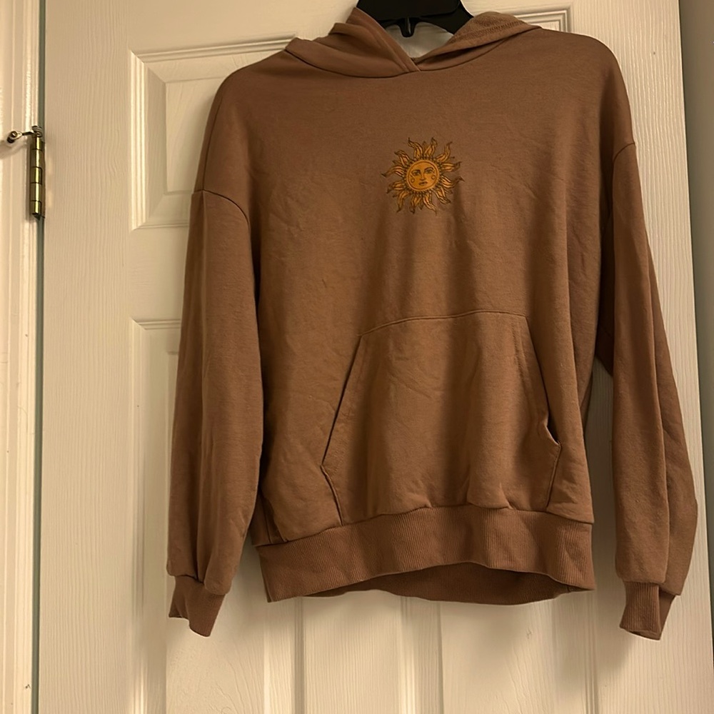 Brown Sunset hoodie